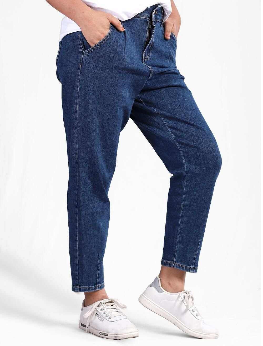 High Waisted Mom Jeans – Blucheez - Main Image