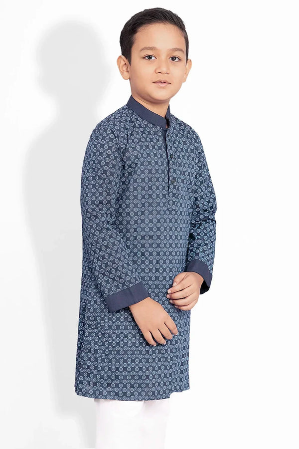 All Over Printed Boy's Panjabi