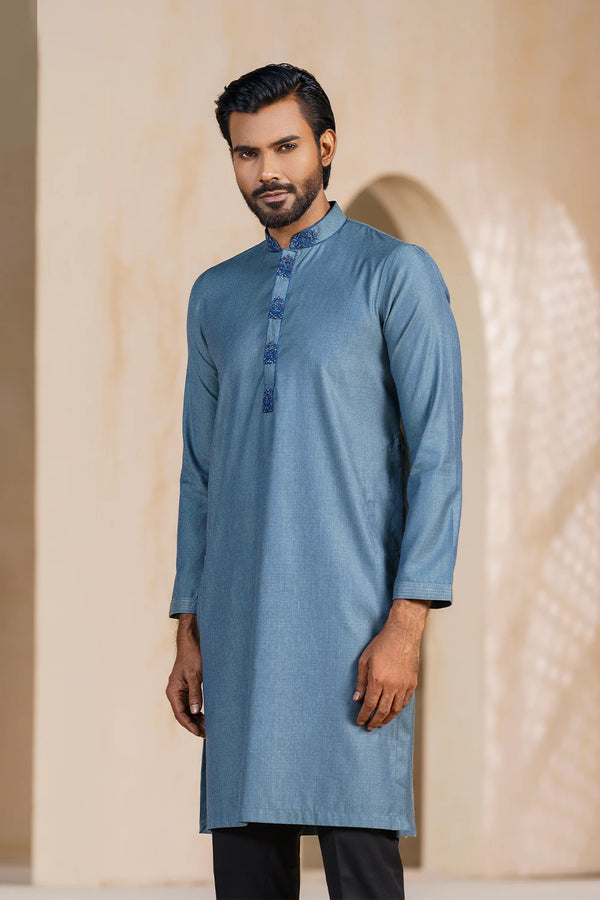 Zardozi Work Regular Fit Panjabi