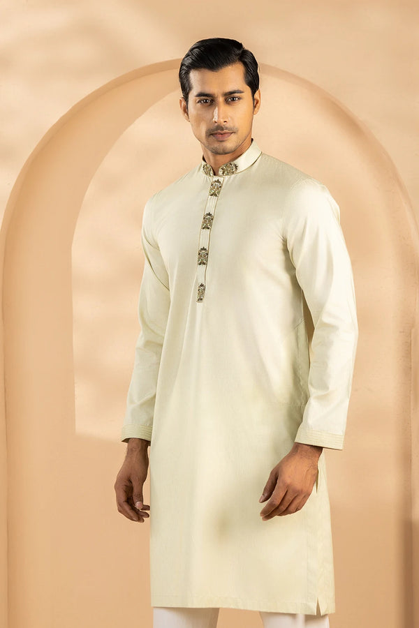 Zardozi Work Regular Fit Panjabi