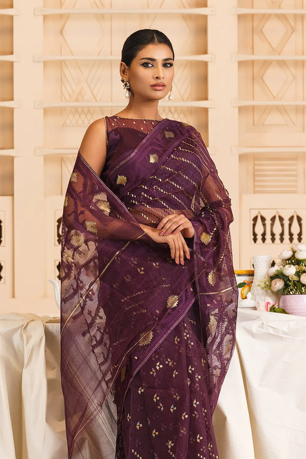 Belwari Jamdani Saree