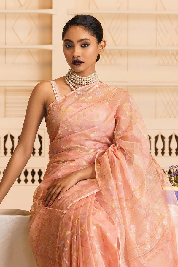 Belwari Jamdani Saree