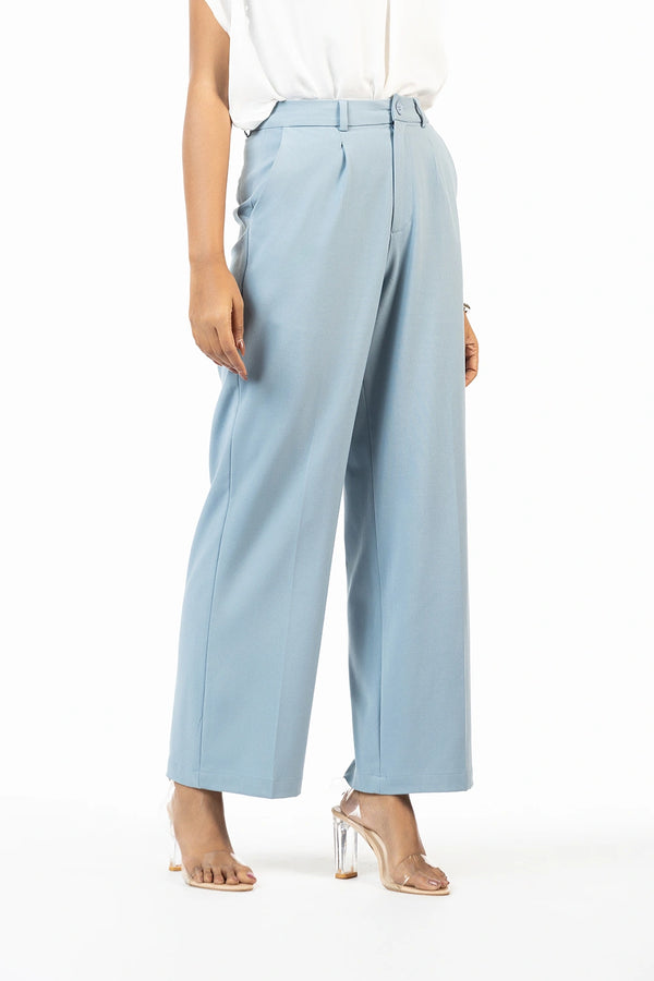 Pleated Wide Leg Pants