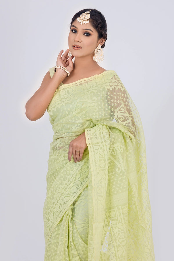 Belwari Jamdani Saree