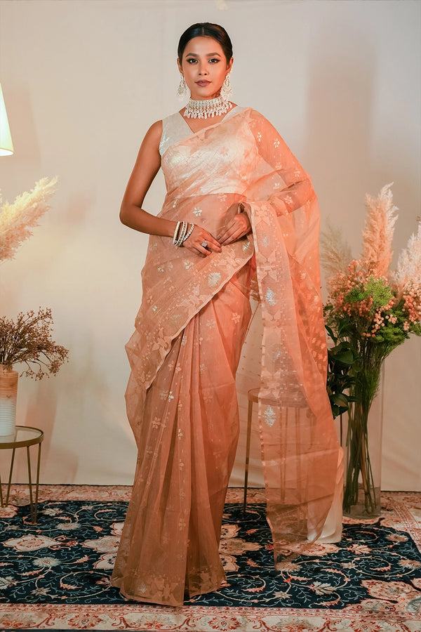 Belwari Jamdani Saree