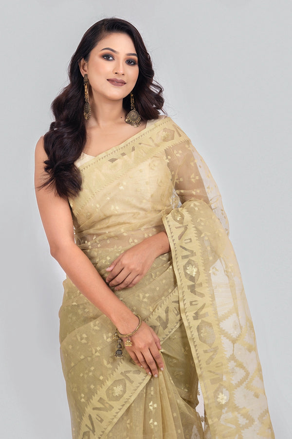 Belwari Jamdani Saree