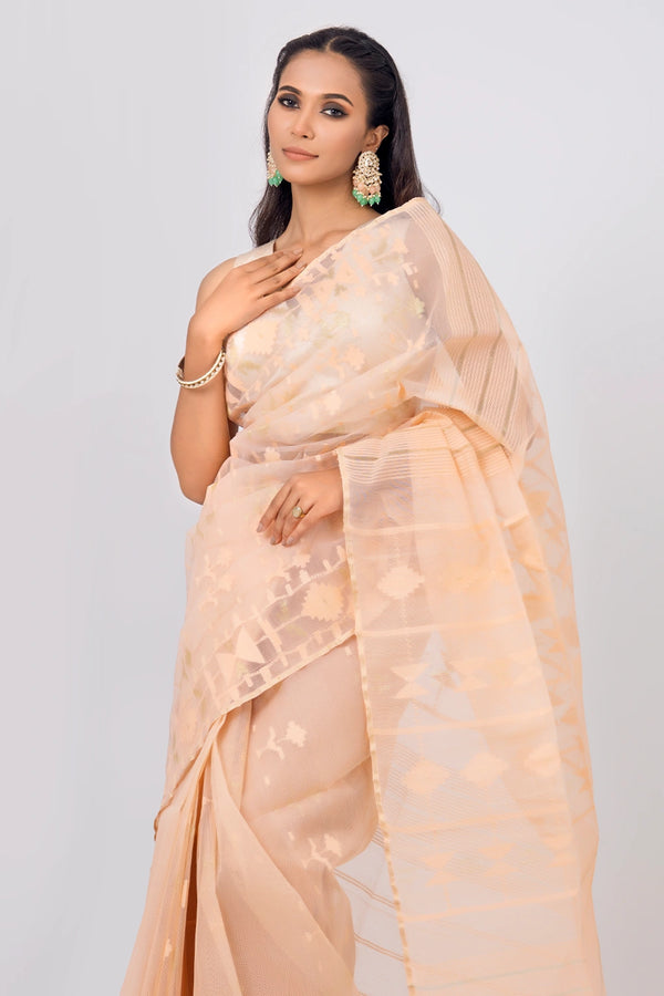 Belwari Jamdani Saree