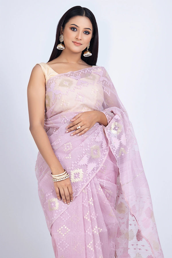 Belwari Jamdani Saree