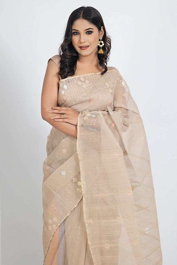 Belwari Jamdani Saree