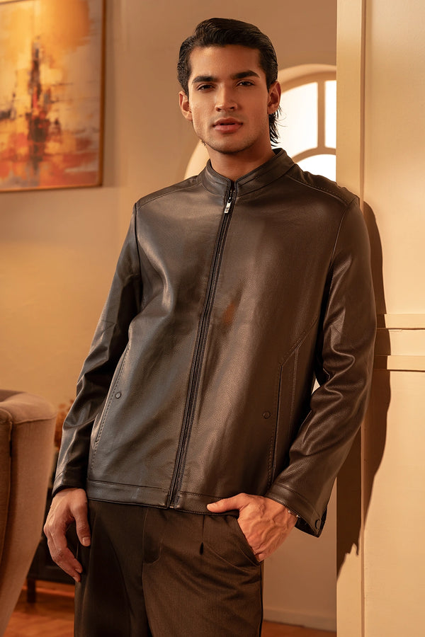 Premium Faux Leather Jacket