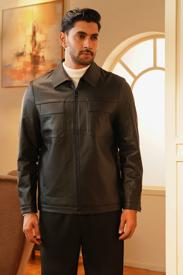 Premium Faux Leather Jacket