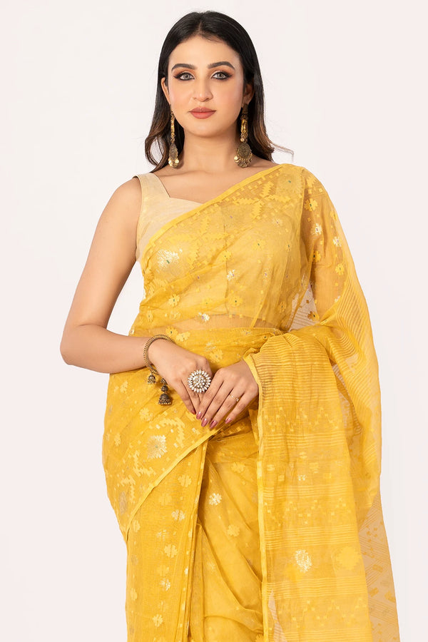 Belwari Jamdani Saree