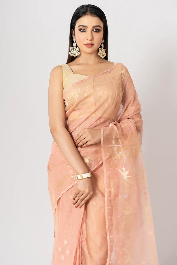 Belwari Jamdani Saree