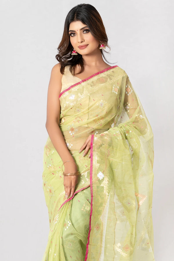 Belwari Jamdani Saree