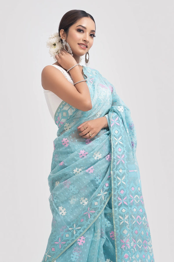 Belwari Jamdani Saree