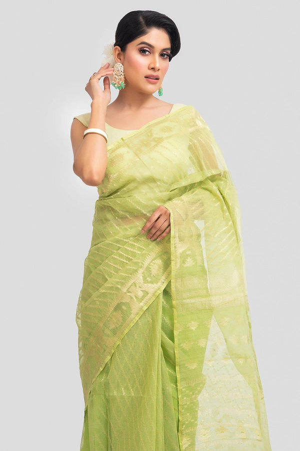 Belwari Jamdani Saree