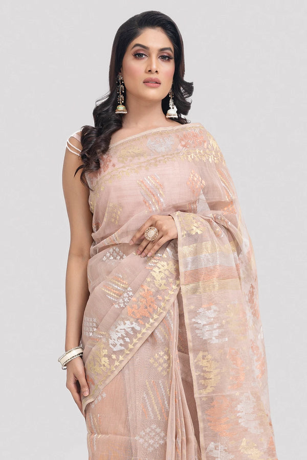 Belwari Jamdani Saree