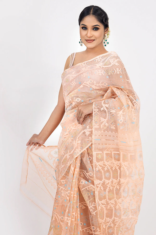 Belwari Jamdani Saree