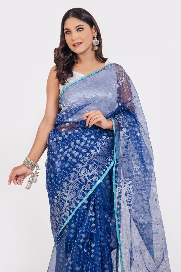 Belwari Jamdani Saree