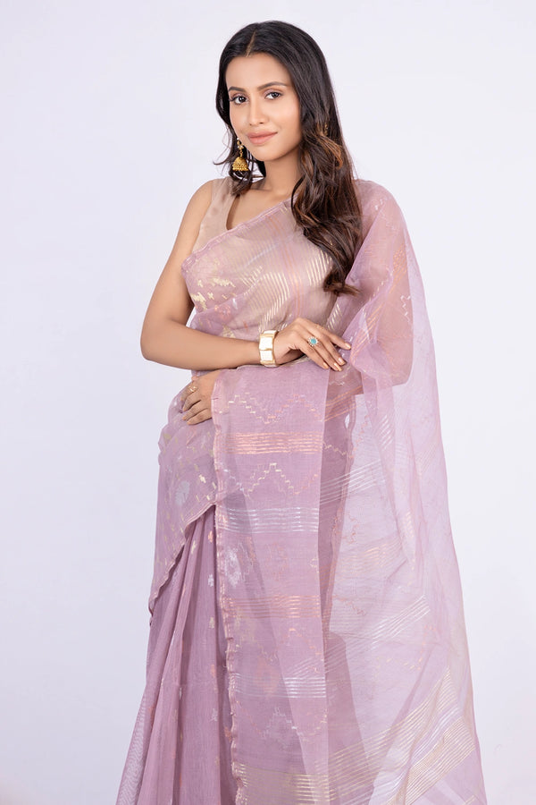 Belwari Jamdani Saree