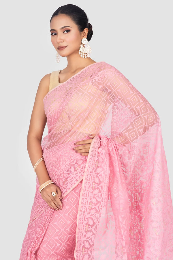 Belwari Jamdani Saree