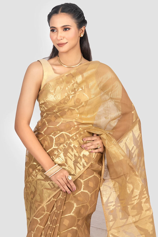 Belwari Jamdani Saree