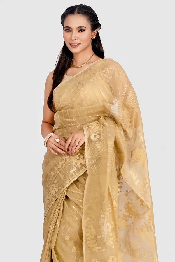 Belwari Jamdani Saree