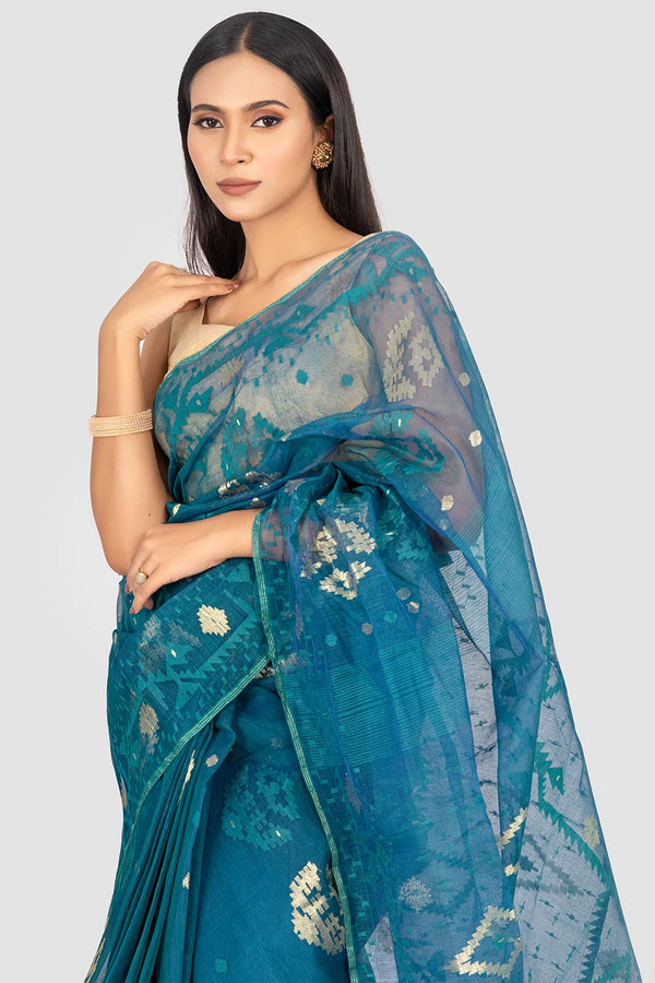 Belwari Jamdani Saree