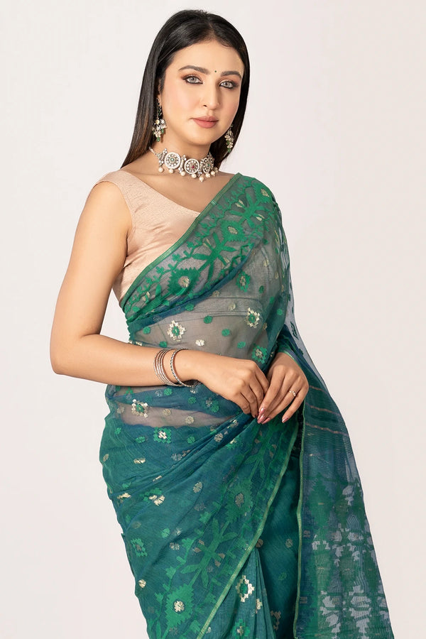 Belwari Jamdani Saree