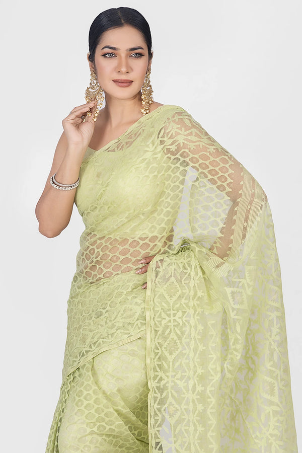 Belwari Jamdani Saree