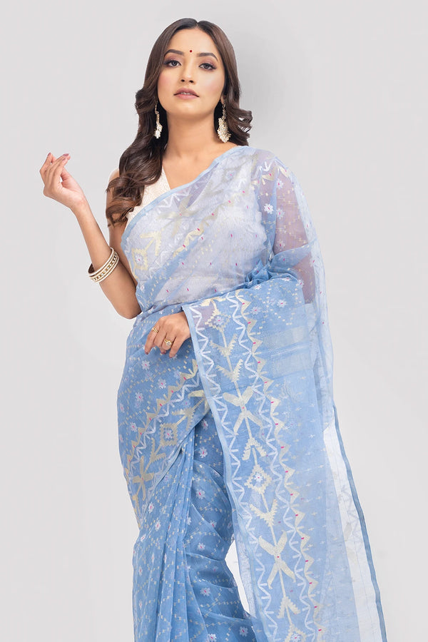 Belwari Jamdani Saree