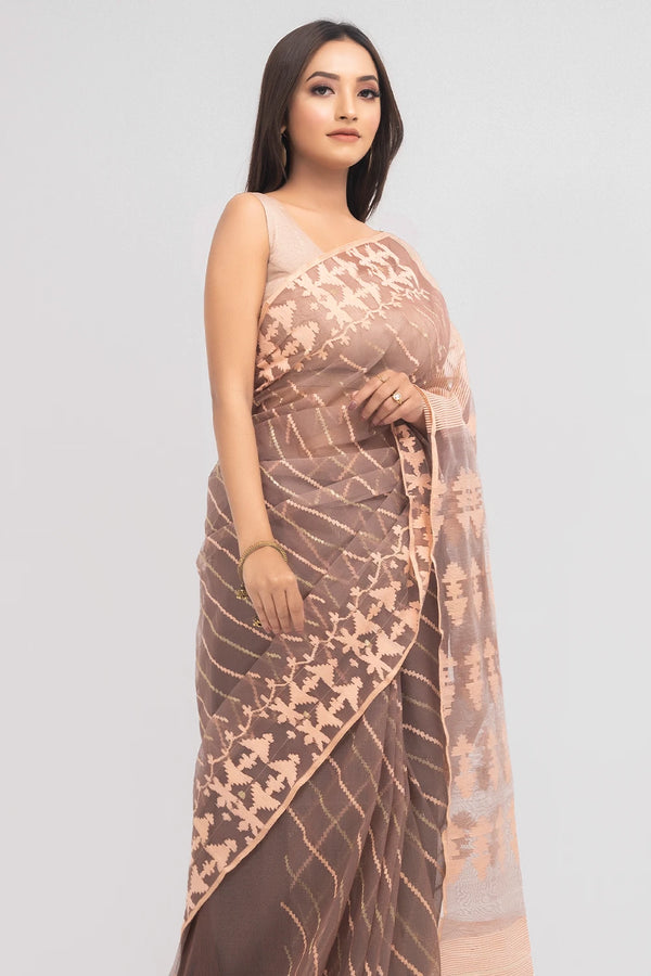 Belwari Jamdani Saree