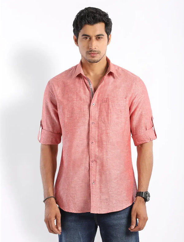 Men's Casual Linen Shirt