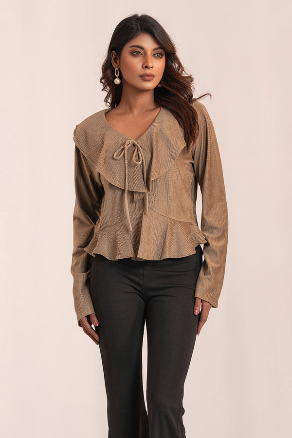 Victorian Ruffle Top