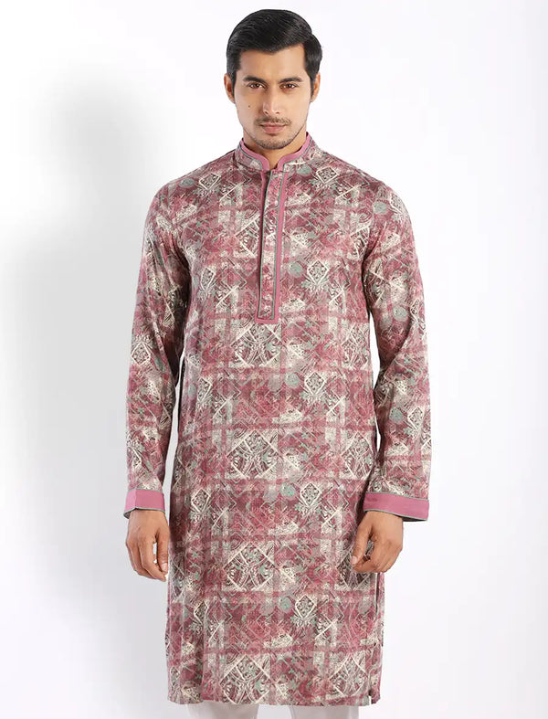 All Over Printed Regular Fit Panjabi