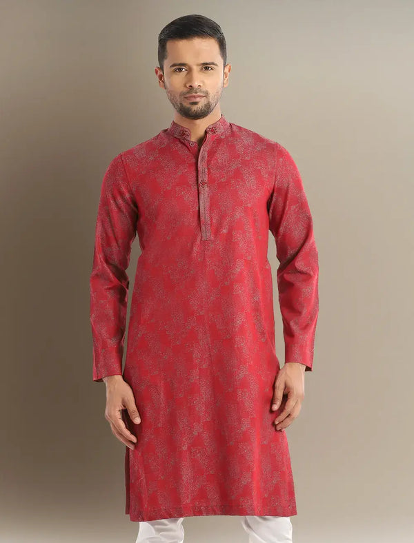 Jacquard Regular Fit Men's Panjabi