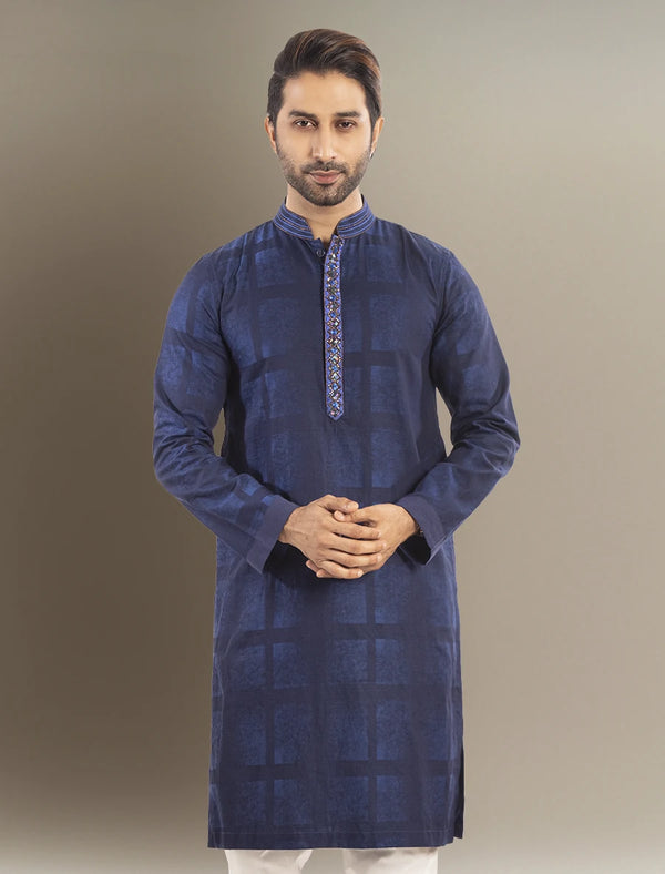 Jacquard Regular Fit Panjabi