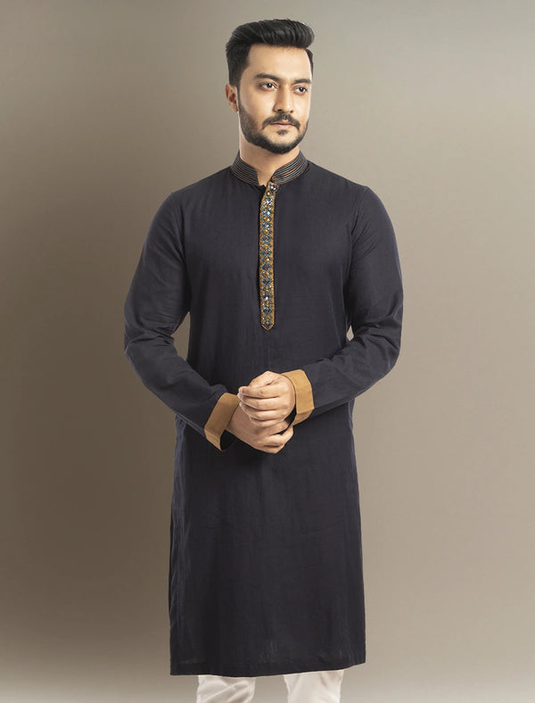 Jacquard Regular Fit Panjabi