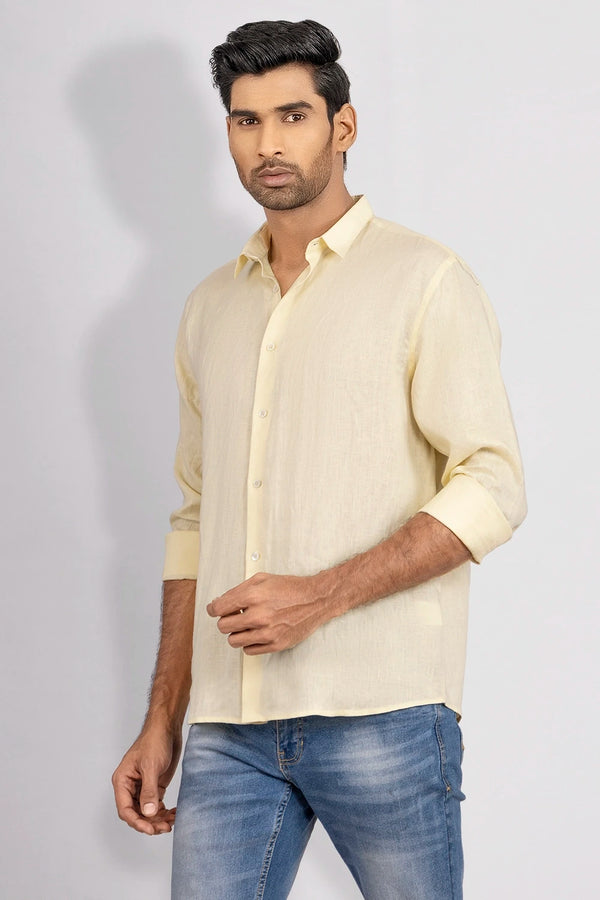 Men's Casual Linen Shirt