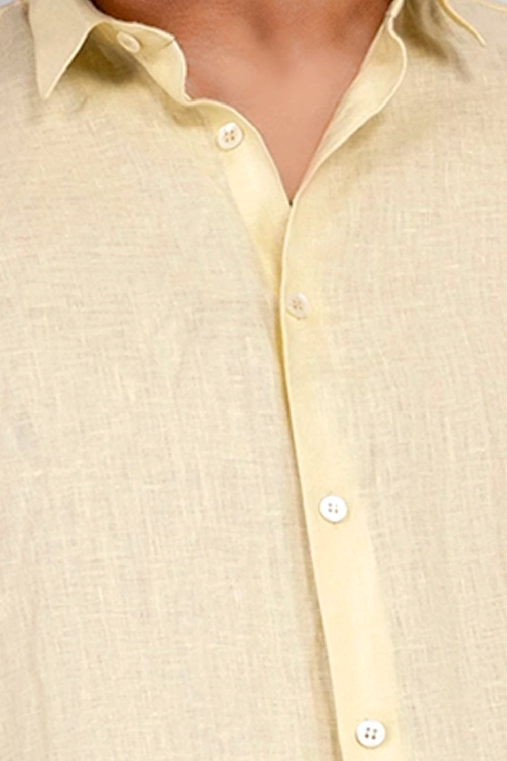 Men's Casual Linen Shirt