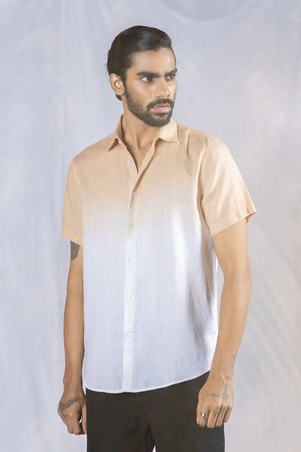 Deep Dyed Short Sleeve Shirt