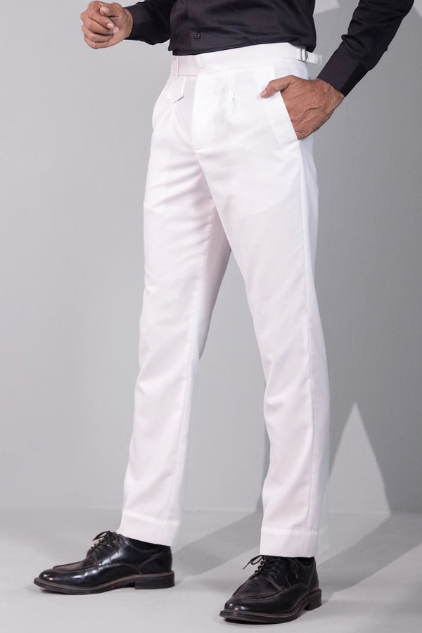 Side Buckle Classic fit Pant