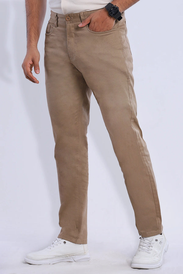 Classic Five Pocket Twill Pant