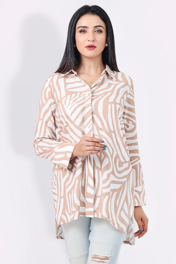 Printed Long Shirt