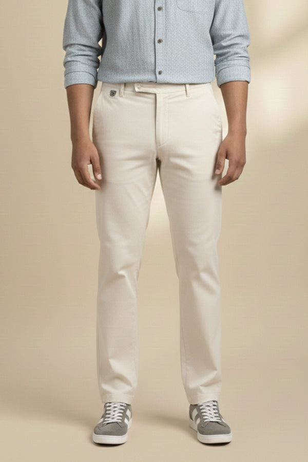 LOOSE FIT TWILL CHINO'S