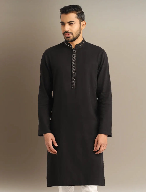 Jacquard Regular Fit Men's Panjabi