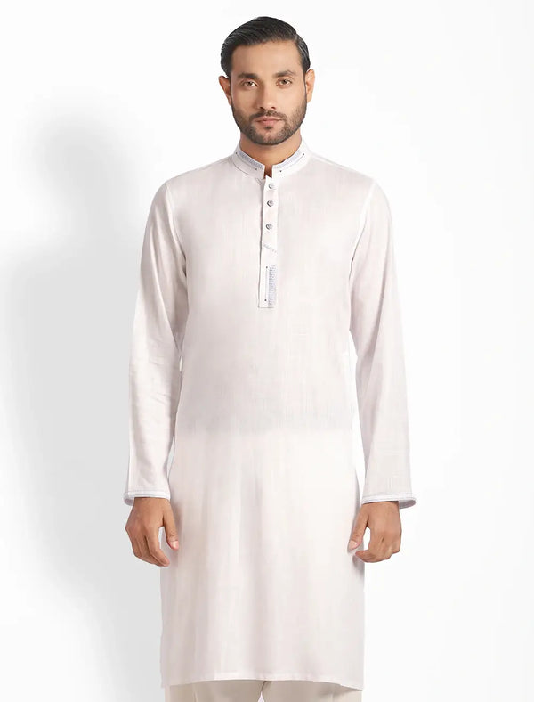 Cut & Sew Slim Fit Panjabi