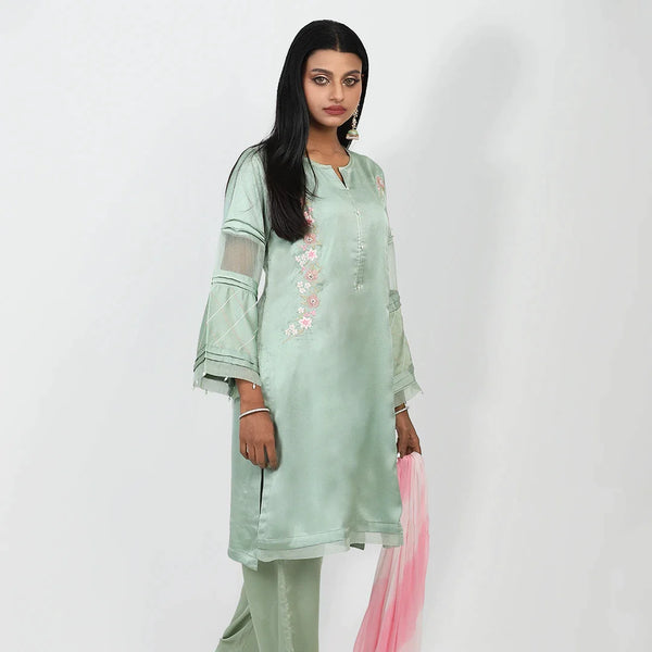 3D Embroidered Kameez