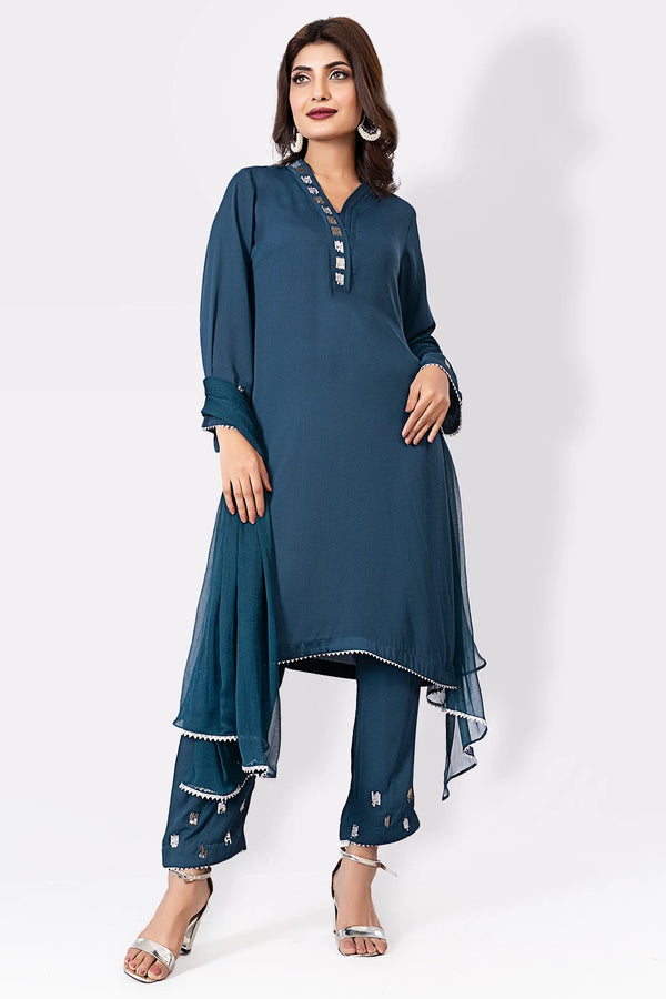 Zardozi Worked 3 Piece Set