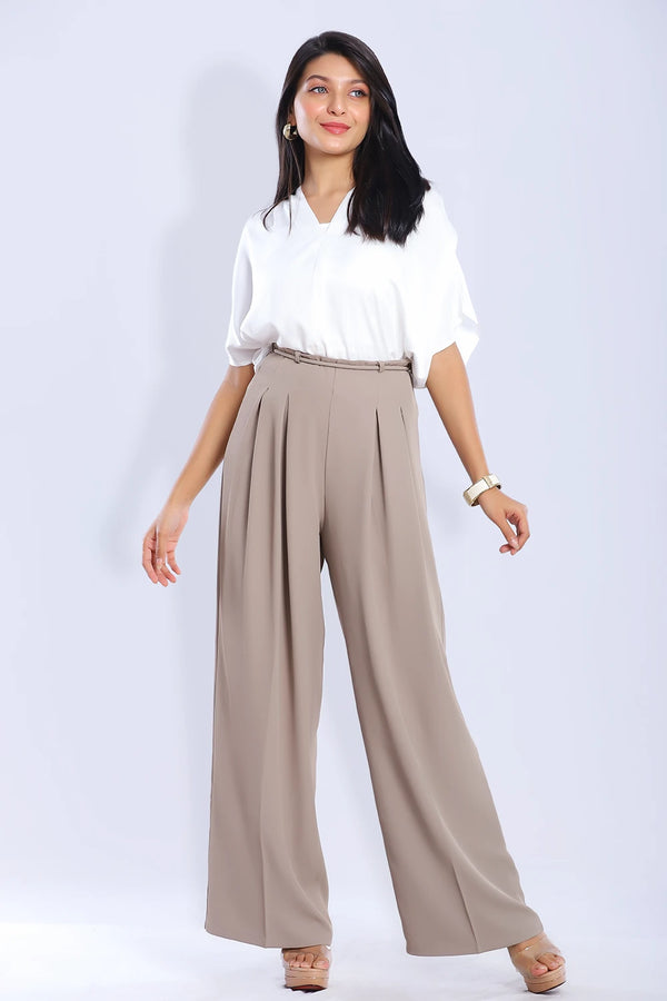 Premium Wide Leg Trouser